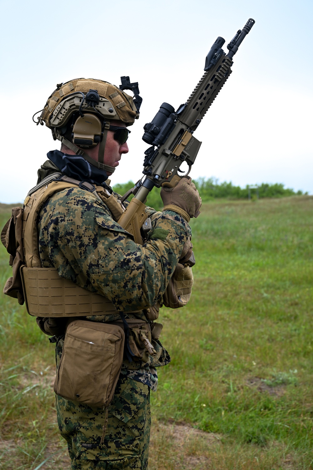 BALTOPS 25 – 2nd LAR and Portuguese Service Members Execute a Live Fire Range