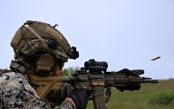 BALTOPS 25 – 2nd LAR and Portuguese Service Members Execute a Live Fire Range
