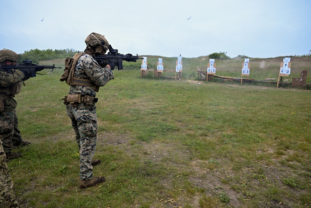 BALTOPS 25 – 2nd LAR and Portuguese Service Members Execute a Live Fire Range