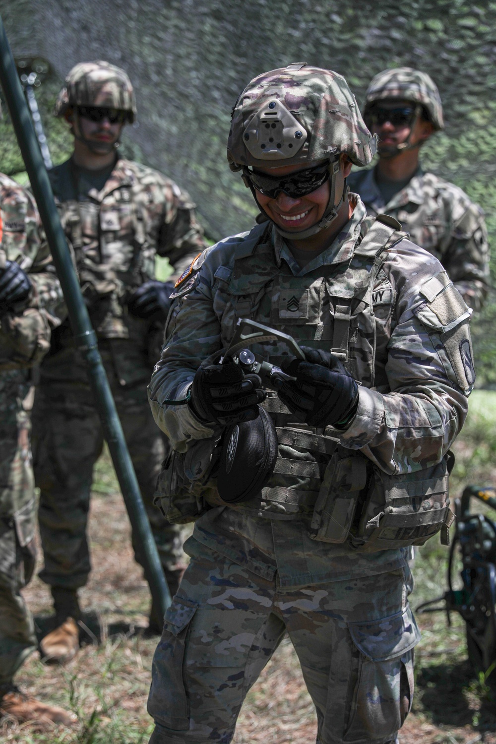 Top Gun Competition Fires Up the 206th