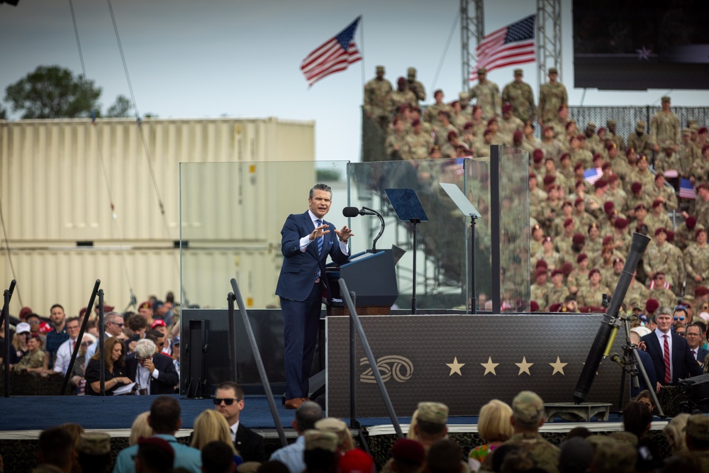 Army 250th Birthday Celebration at Fort Bragg