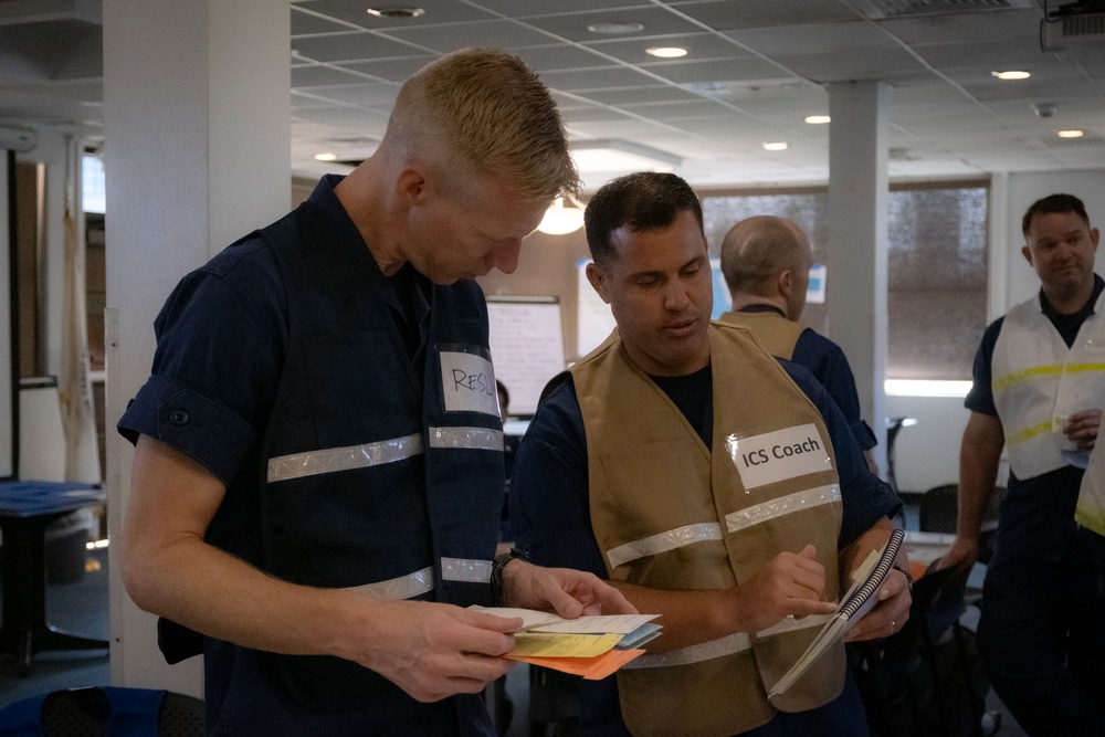 Coast Guard Reserve ICS Training 2025