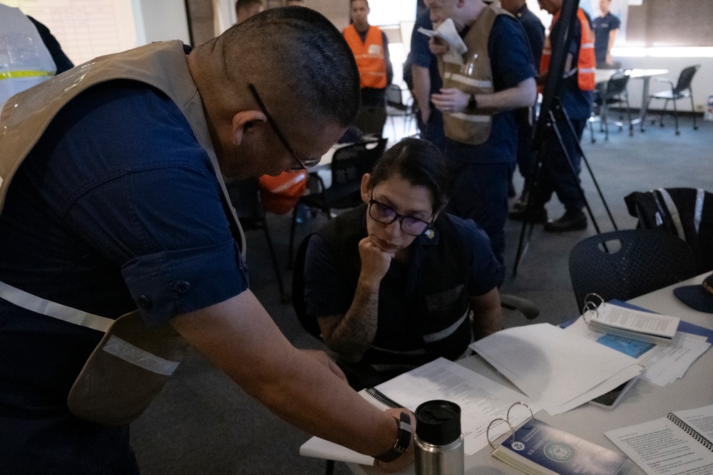 Coast Guard Reserve ICS Training 2025