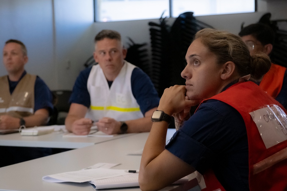 Coast Guard Reserve ICS Training 2025
