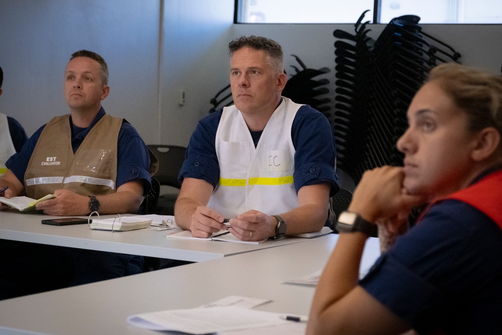 Coast Guard Reserve ICS Training 2025