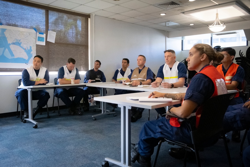 Coast Guard Reserve ICS Training 2025