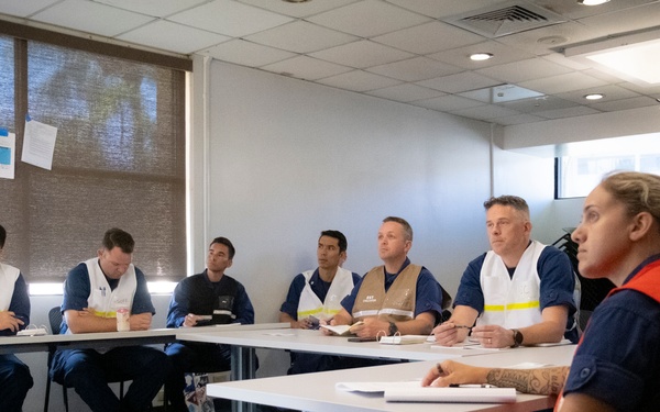 Coast Guard Reserve ICS Training 2025