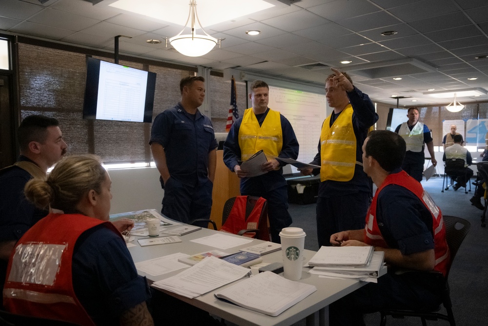 Coast Guard Reserve ICS Training 2025