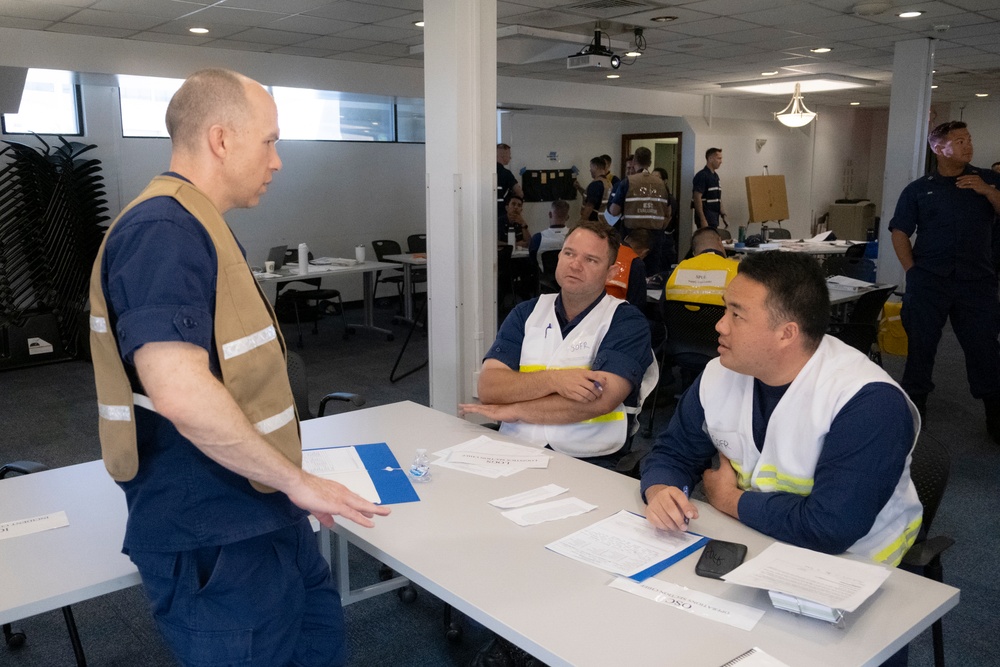 Coast Guard Reserve ICS Training 2025