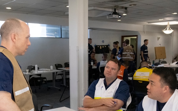 Coast Guard Reserve ICS Training 2025