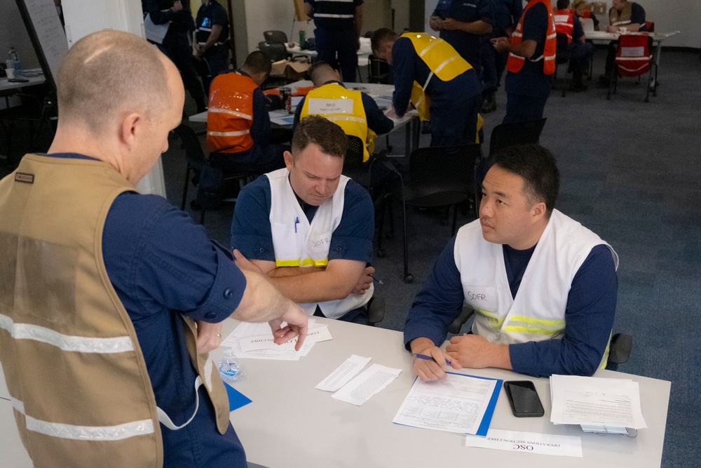 Coast Guard Reserve ICS Training 2025