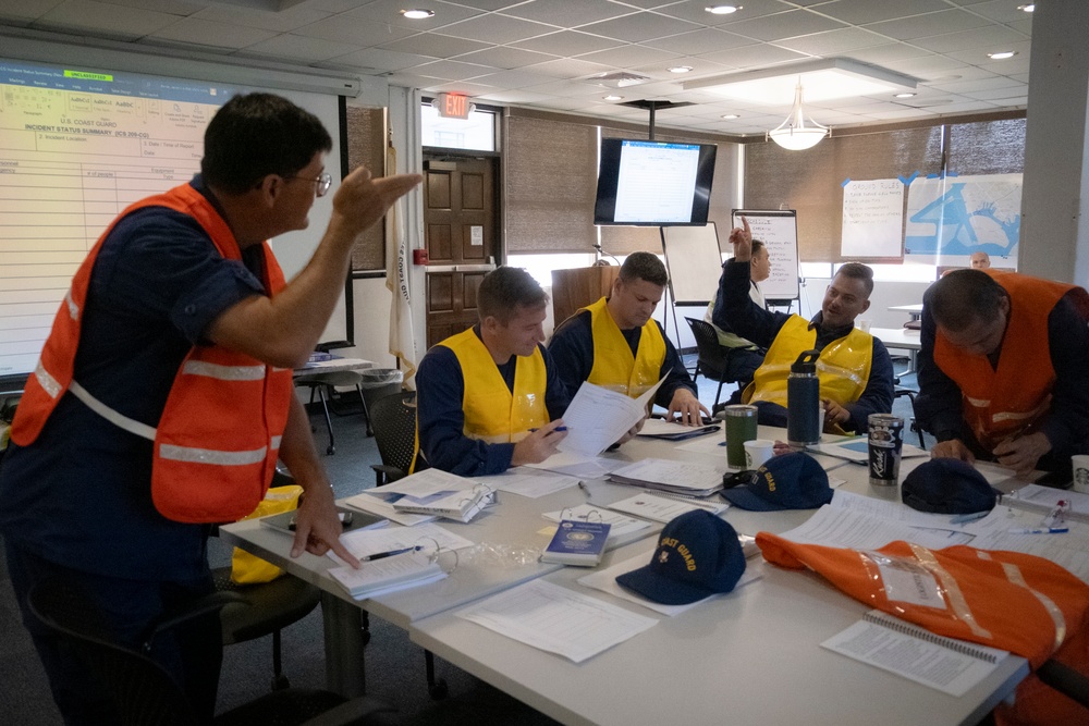 Coast Guard Reserve ICS Training 2025