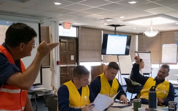Coast Guard Reserve ICS Training 2025
