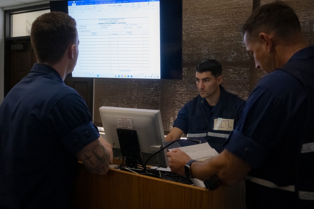 Coast Guard Reserve ICS Training 2025