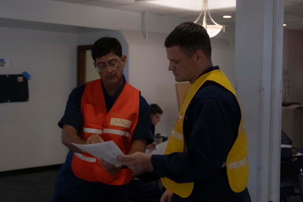 Coast Guard Reserve ICS Training 2025