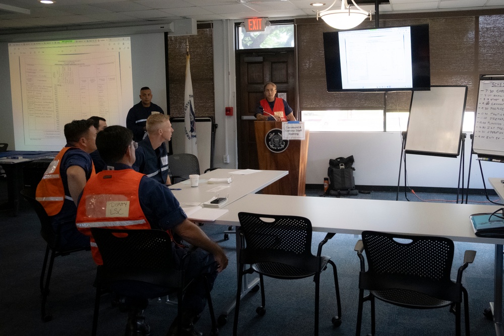 Coast Guard Reserve ICS Training 2025