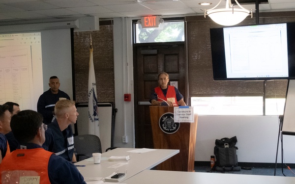 Coast Guard Reserve ICS Training 2025