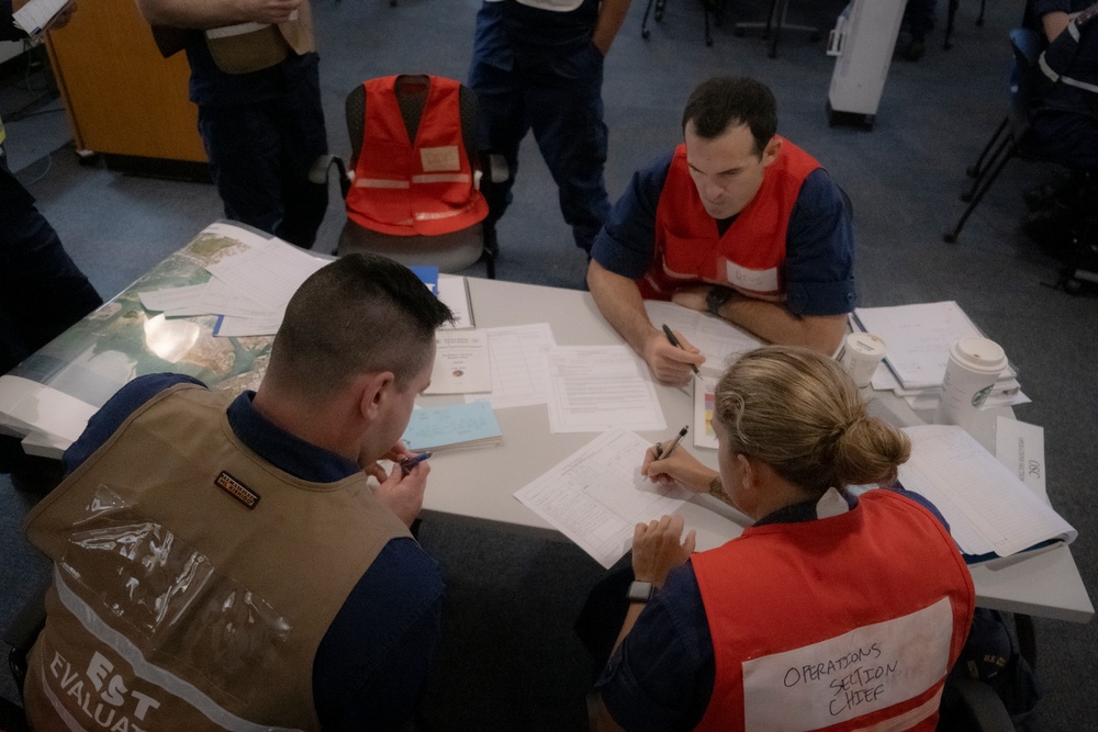 Coast Guard Reserve ICS Training 2025