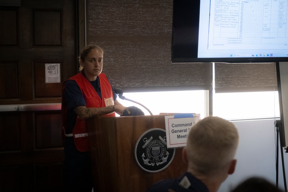 Coast Guard Reserve ICS Training 2025