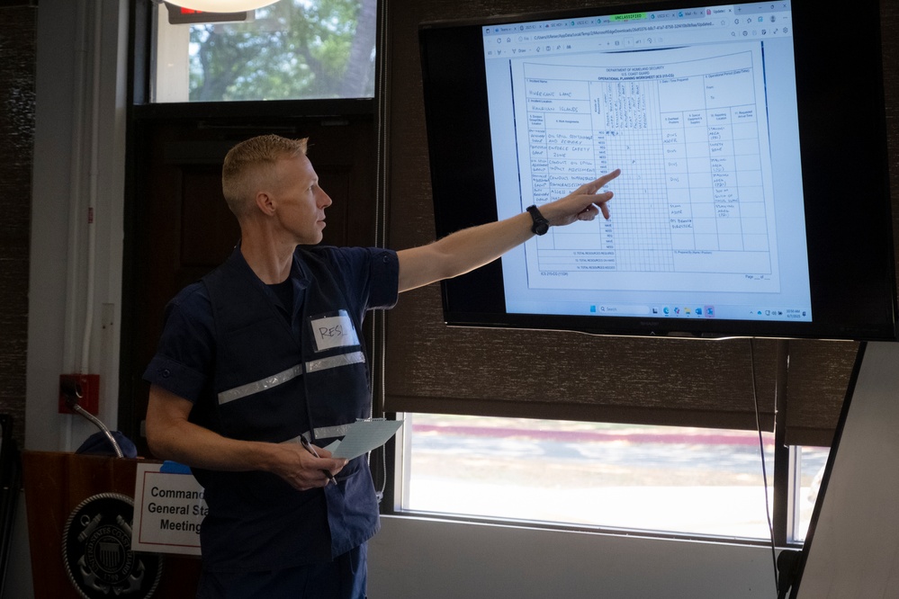 Coast Guard Reserve ICS Training 2025