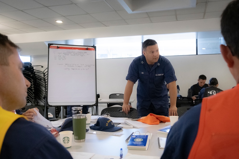 Coast Guard Reserve ICS Training 2025