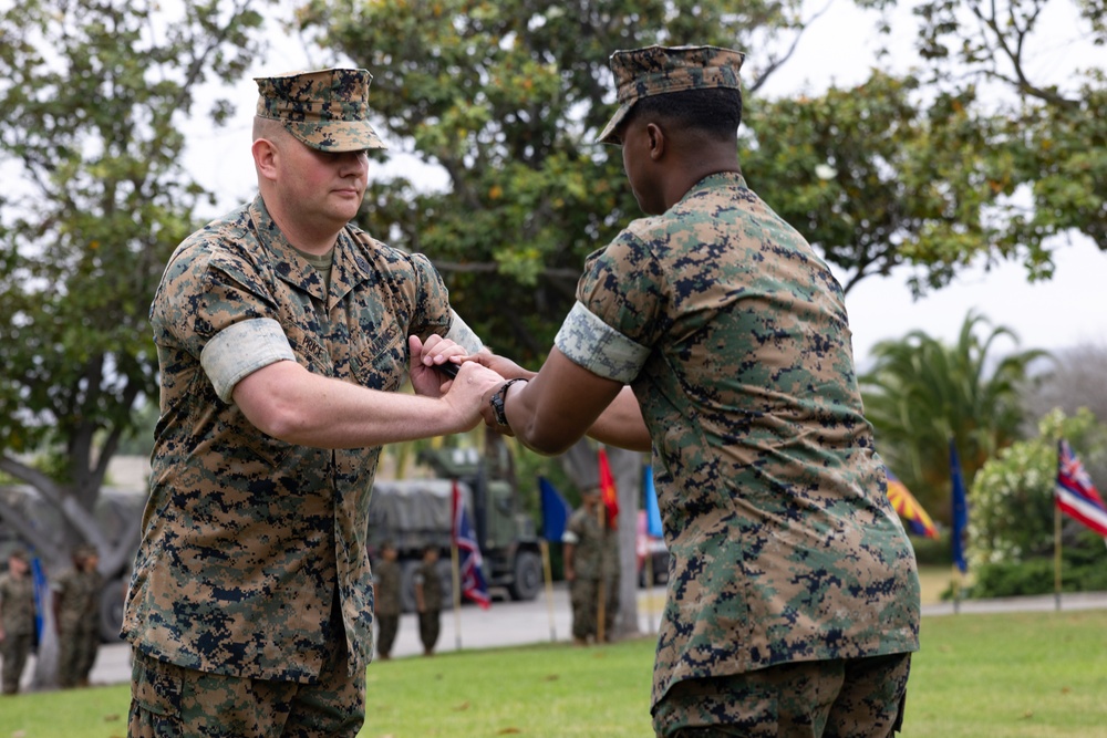 H&amp;S Bn Relief and Appointment Ceremony