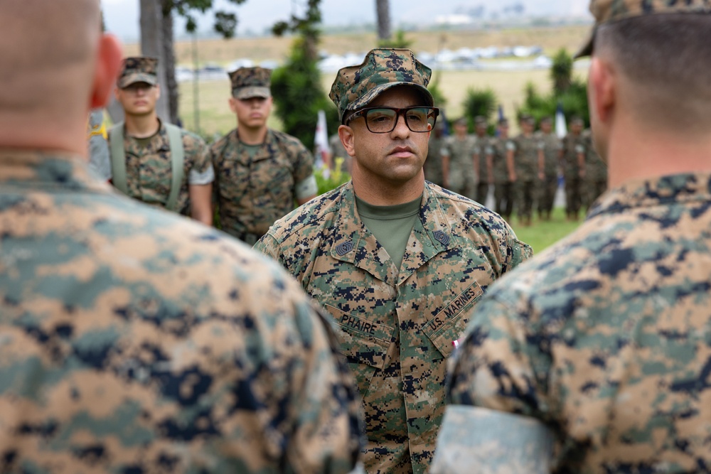 H&amp;S Bn Relief and Appointment Ceremony
