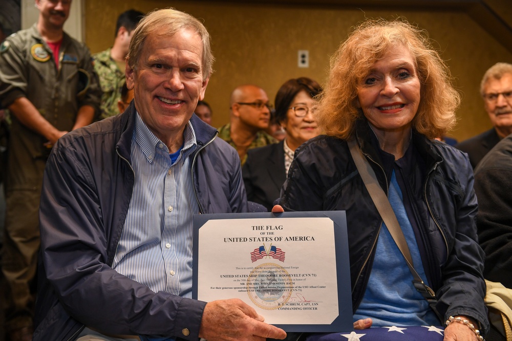 USO Center open aboard Theodore Roosevelt