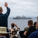 Family, friends and midshipmen embark USS Somerset for Tiger Cruise