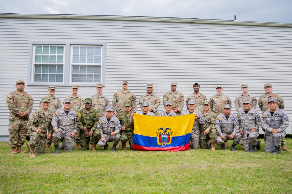 Kentucky National Guard and Ecuador participate in Cyber Shield 2025