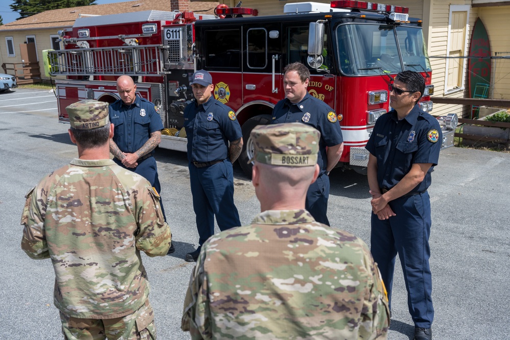 Presidio of Monterey fire department recognized for community response