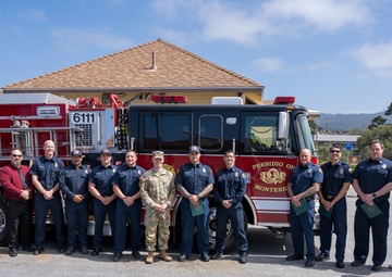 Presidio of Monterey fire department recognized for community response