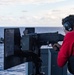 USS America (LHA 6) Conducts Crew-Serve Weapons Shoot