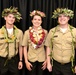 U.S. Pacific Fleet Band Frocks Three Musicians 2nd Class