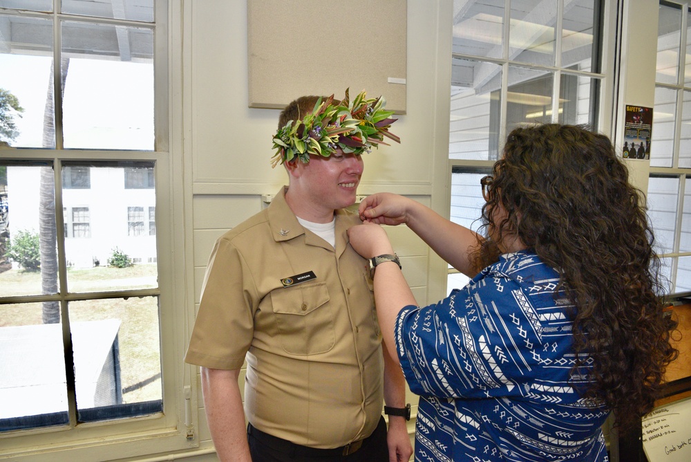 U.S. Pacific Fleet Band Frocks Musician 2nd Class Jamey Morgan