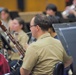 Musician 3rd Class Colin Walter rehearses with University of Hawai’i Band