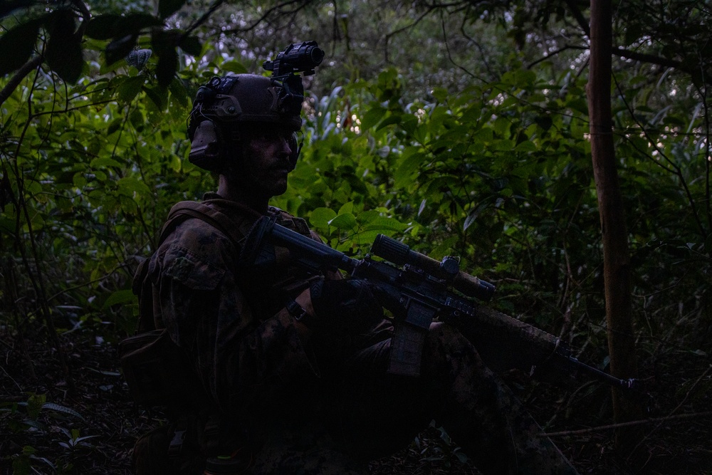 Calculated: SOI-W Detachment Hawaii AIMC class 3-25 attacks an objective at KTA