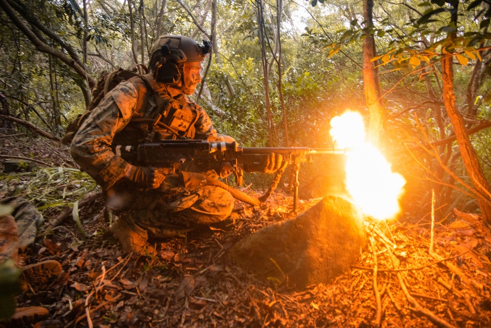 The High Ground: SOI-W Detachment Hawaii AIMC class 3-25 conducts an ambush at KTA