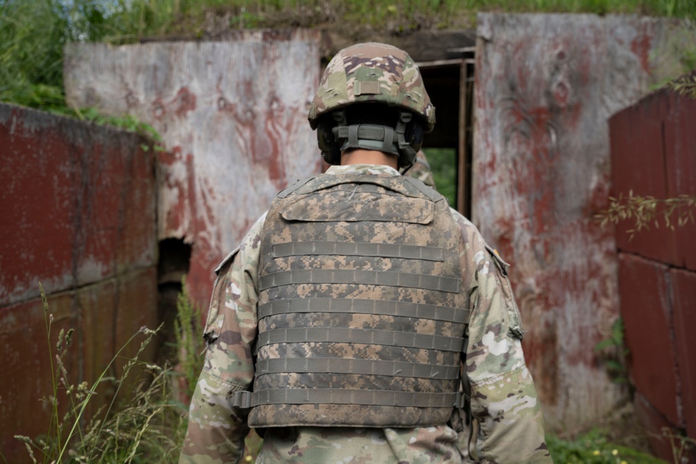 113th Engineer Battalian conduct Urban Demon during AT