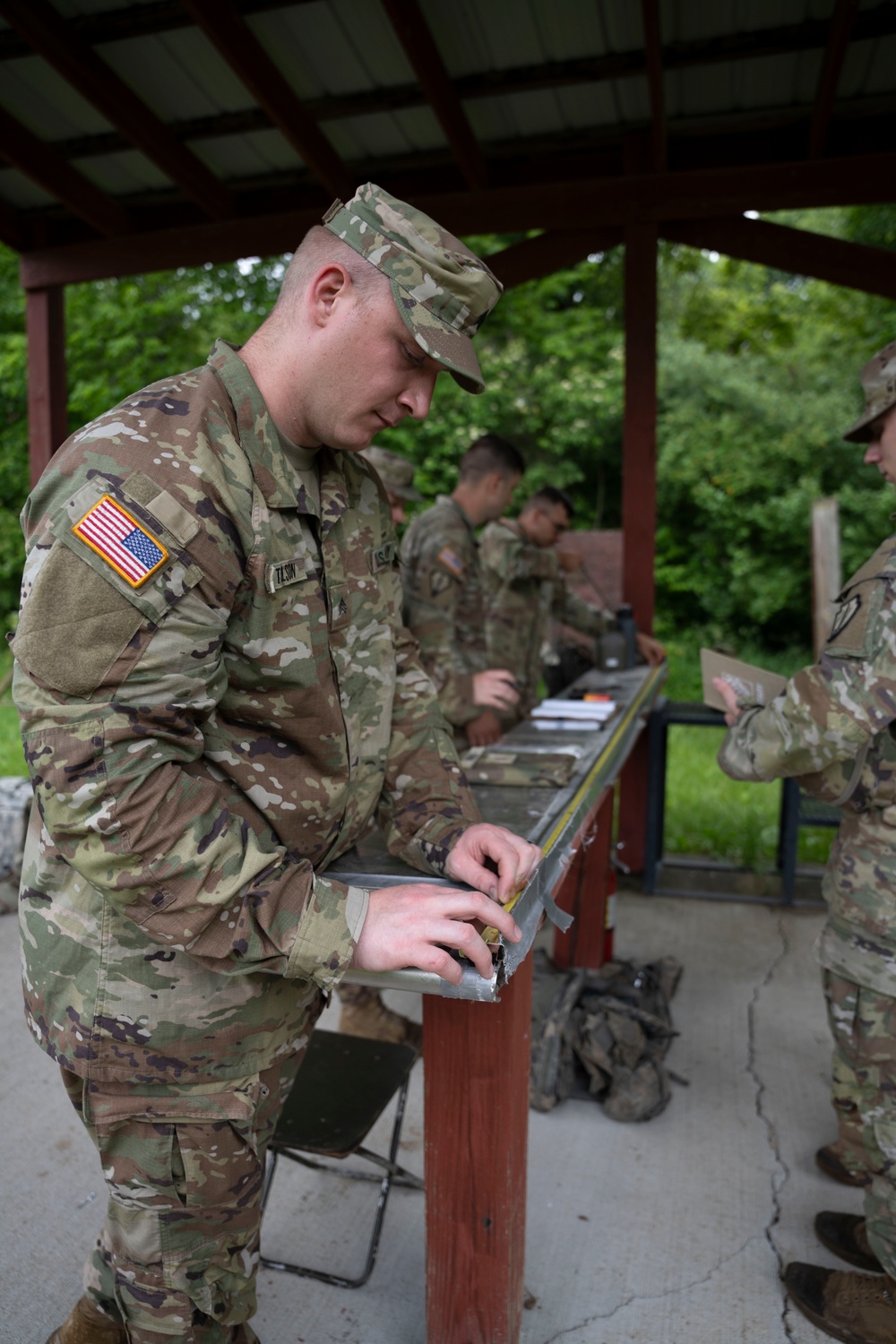 113th Engineer Battalian conduct Urban Demon during AT