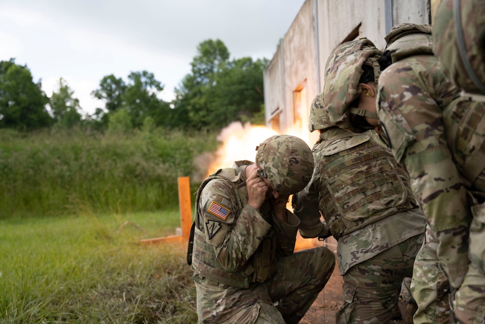 113th Engineer Battalian conduct Urban Demon during AT