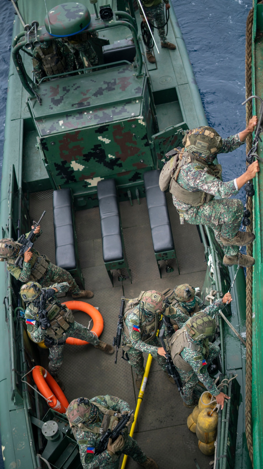 KAMANDAG 9: AFP, SOTF-P conduct Maritime VBSS Strike