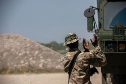 U.S. and Romanian soldiers Conduct Wet Gap Crossing during Saber Guardian 25 [Image 2 of 12]