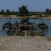 U.S. and Romanian soldiers Conduct Wet Gap Crossing during Saber Guardian 25