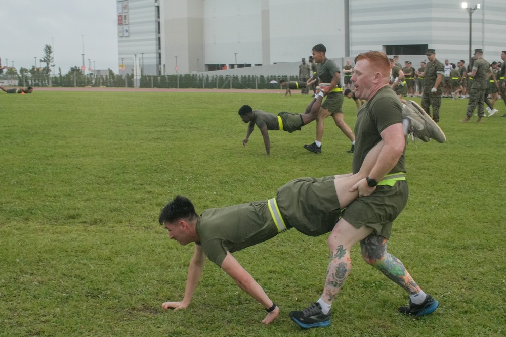3rd MLG Regimental PT