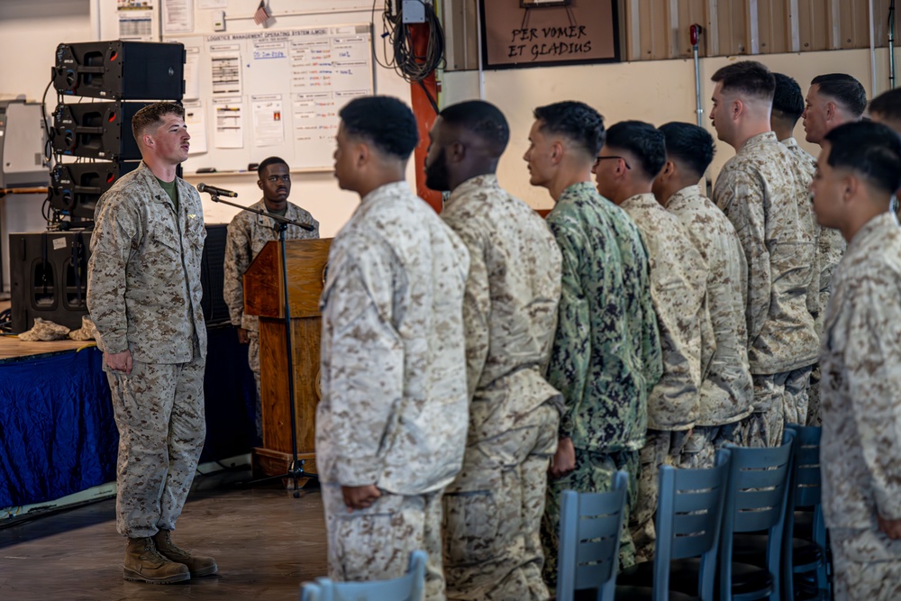 Service Members Graduate from Marine Corps Corporals Course