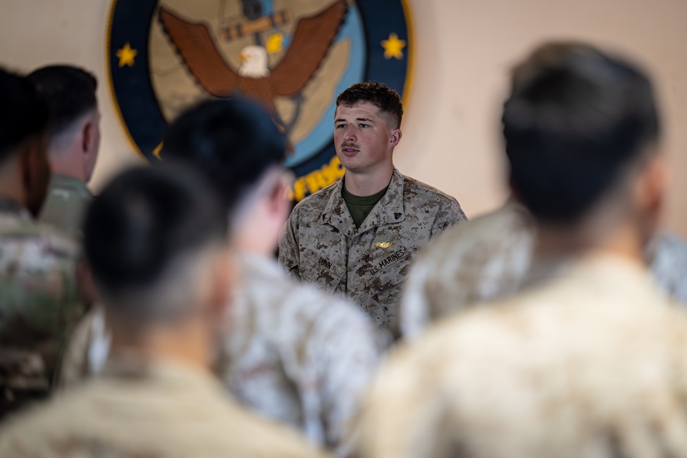 Service Members Graduate from Marine Corps Corporals Course