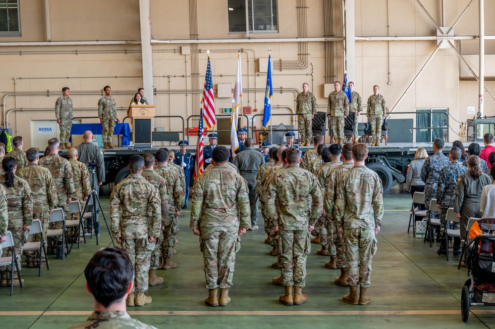 374 OSS Change of Command