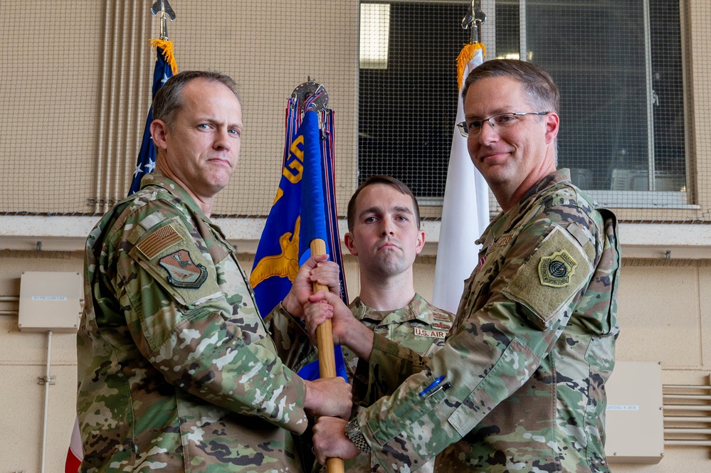 374 OSS Change of Command