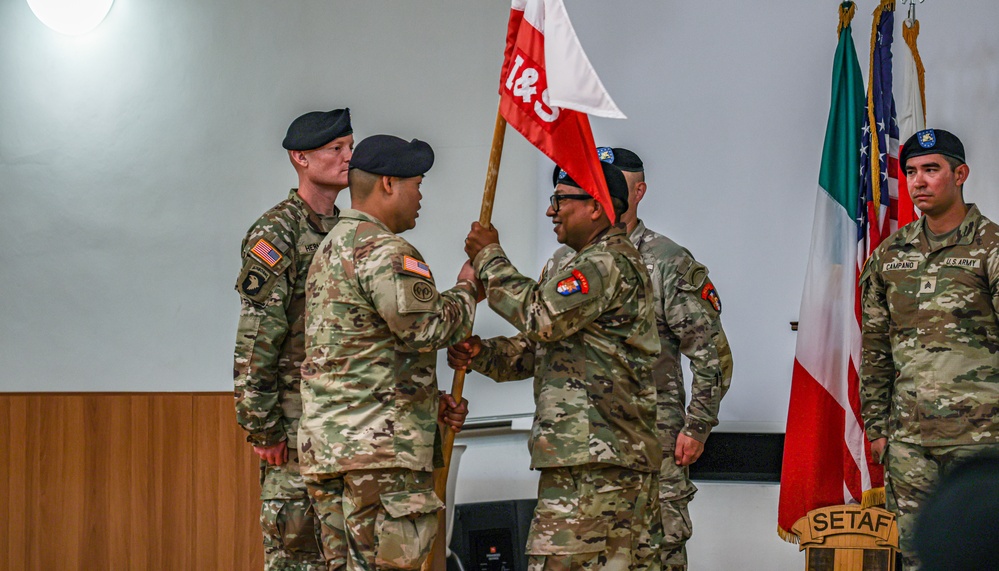 Intelligence and Sustainment Company holds change of responsibility